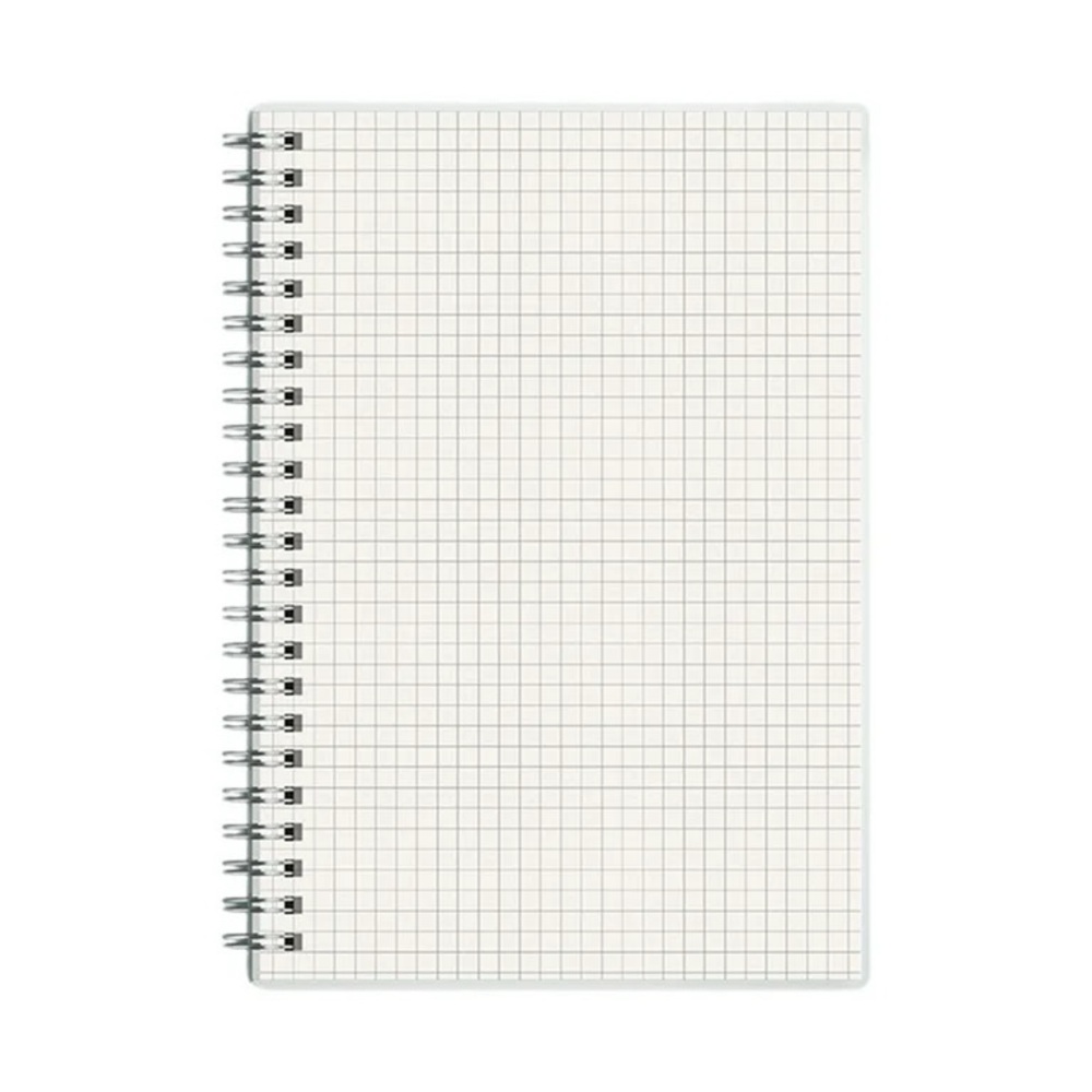 Amazon White Grid Notebook